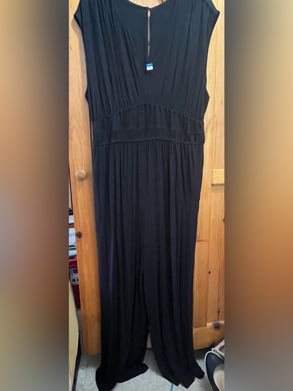 Black Sleeveless Jumpsuit